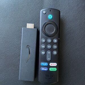 Amazon Streaming Stick with Voice Remote - Black